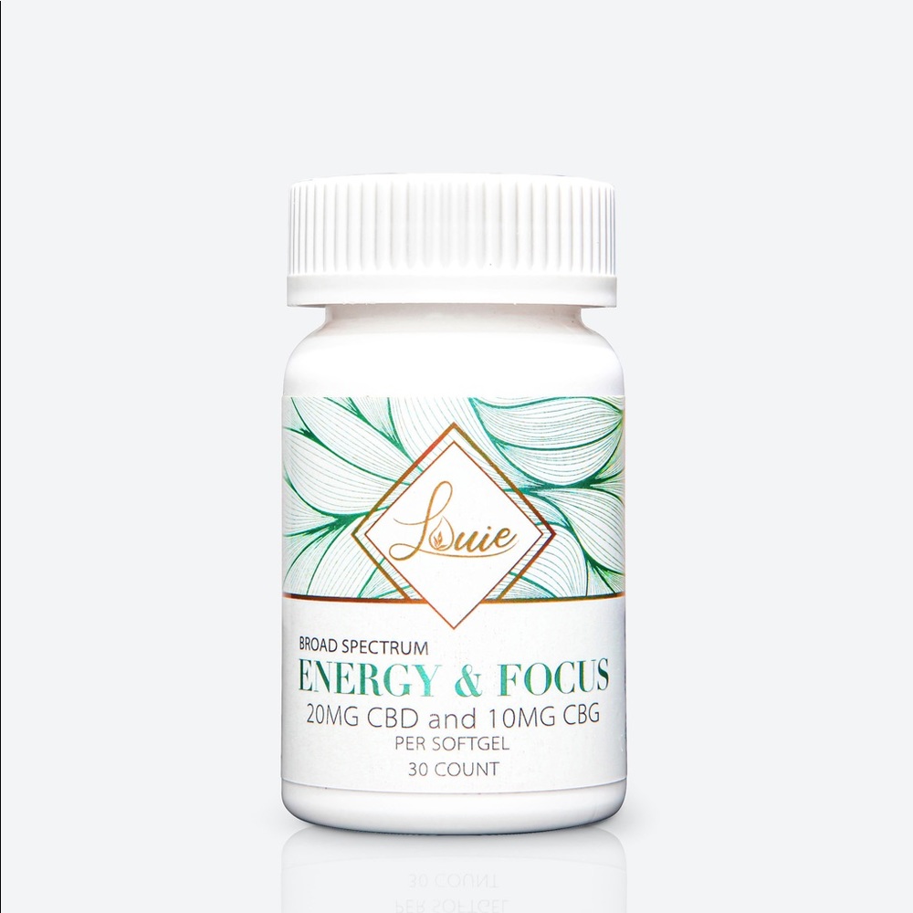 Louie Energy + Focus Softgels